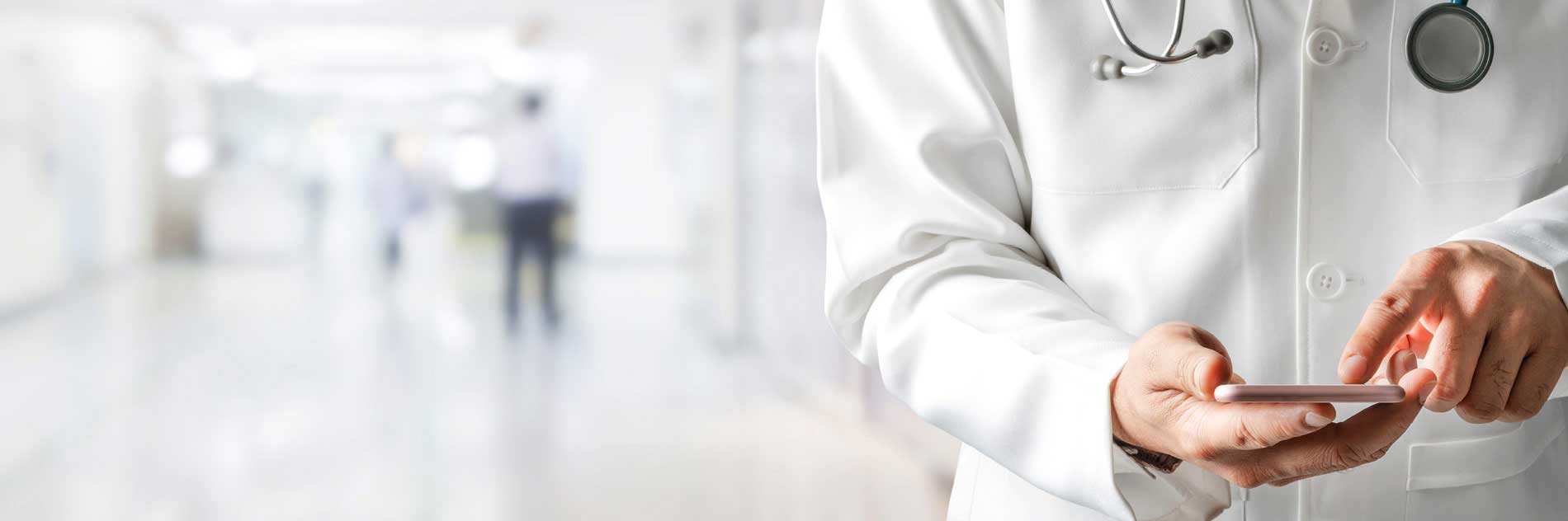 A doctor delivering the news